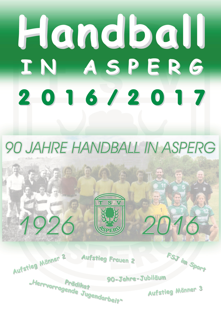Handball in Asperg - Saison 2016/2017