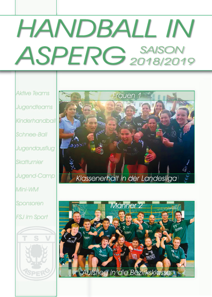 Handball in Asperg - Saison 2018/2019