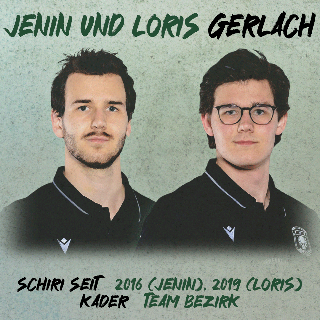 Unsere Schiedsrichter - Jenin und Loris Gerlach