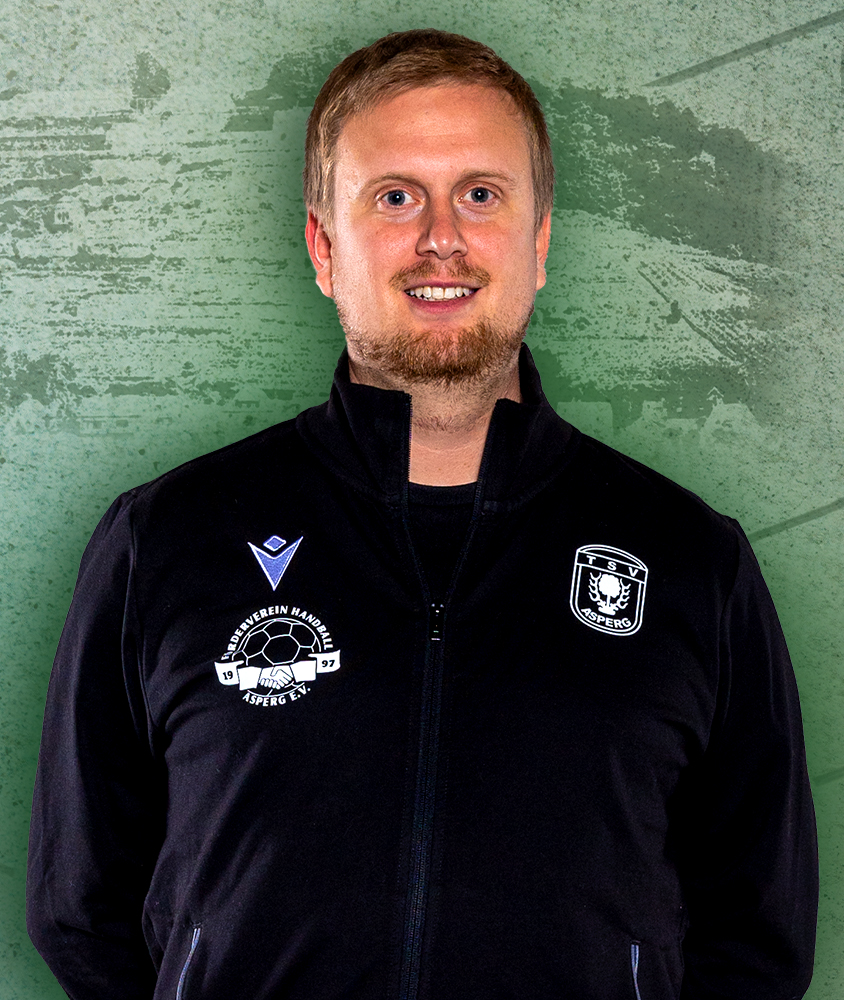 Der Trainer der weiblichen A-Jugend Tobias Fischer