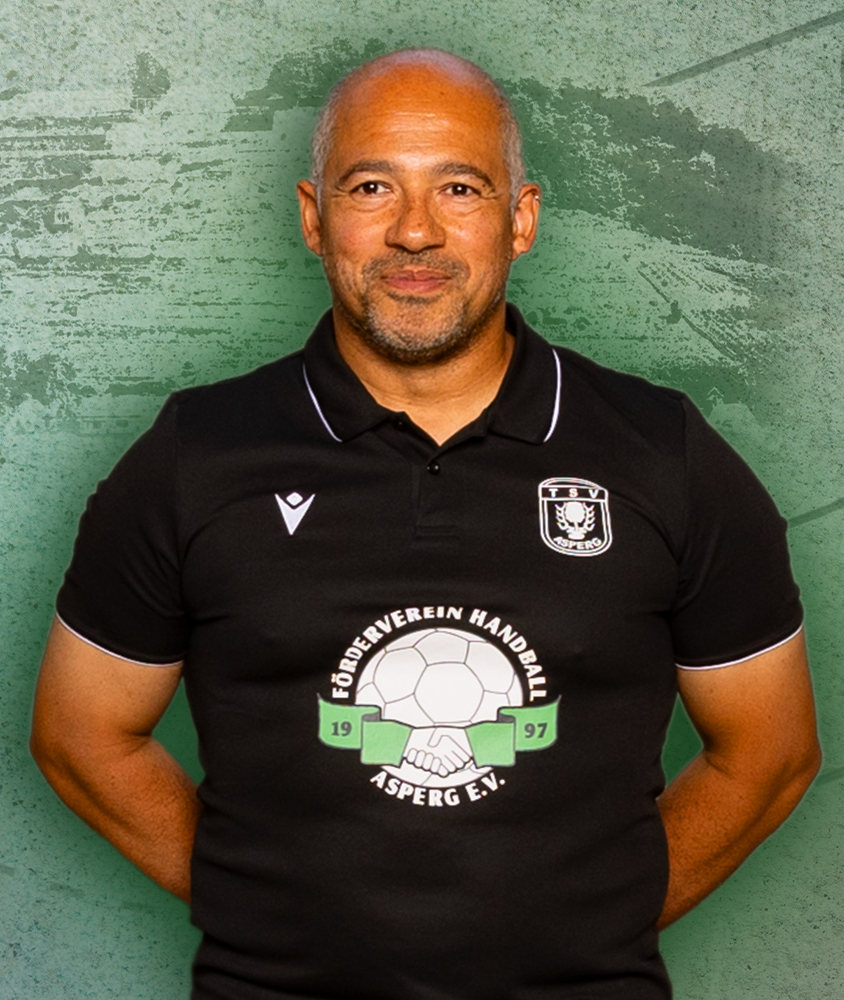 Der Trainer der weiblichen D-Jugend Rainer Gottfried