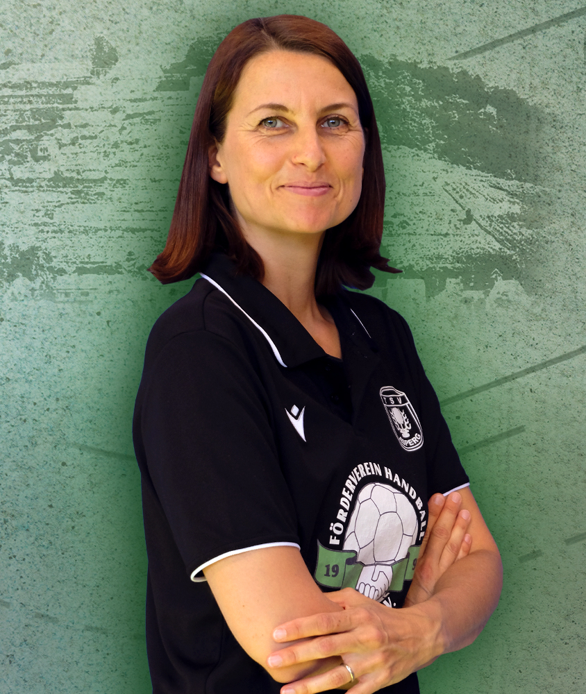 Die Trainerin der Minis Jana Grieshaber