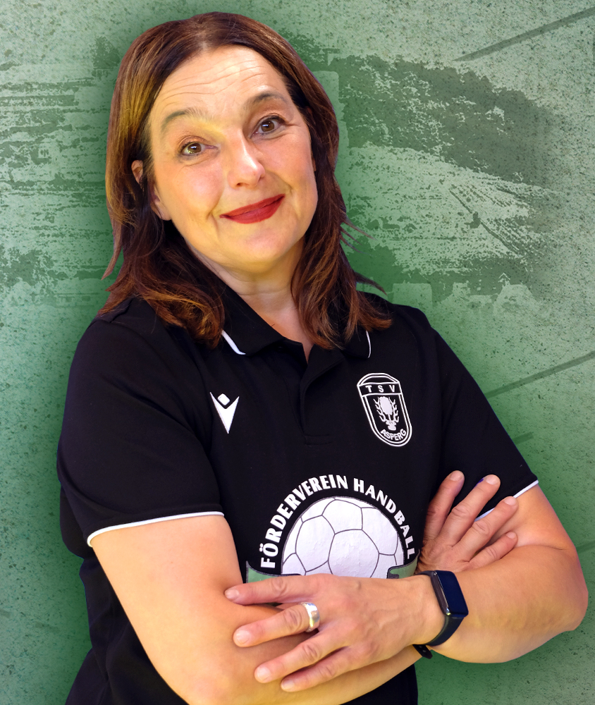 Die Trainerin der Minis Andrea Hees