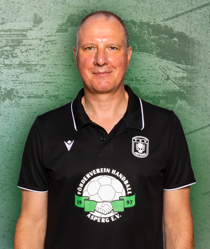 Der Trainer der gemischten E-Jugend Marcus Knorr