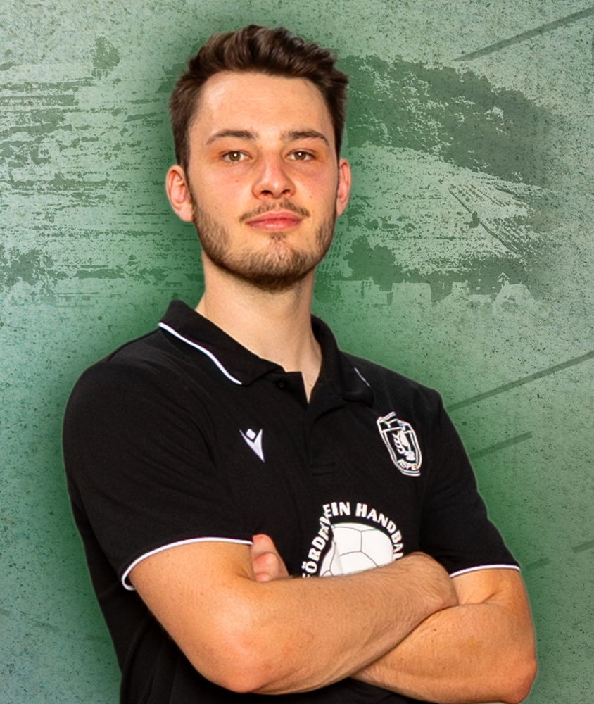 Der Trainer der männlichen B-Jugend Marek Schwinghammer