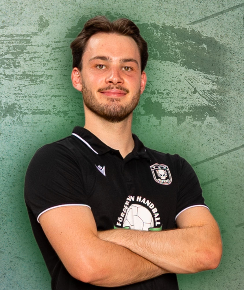 Der Trainer der männlichen B-Jugend Marius Schwinghammer