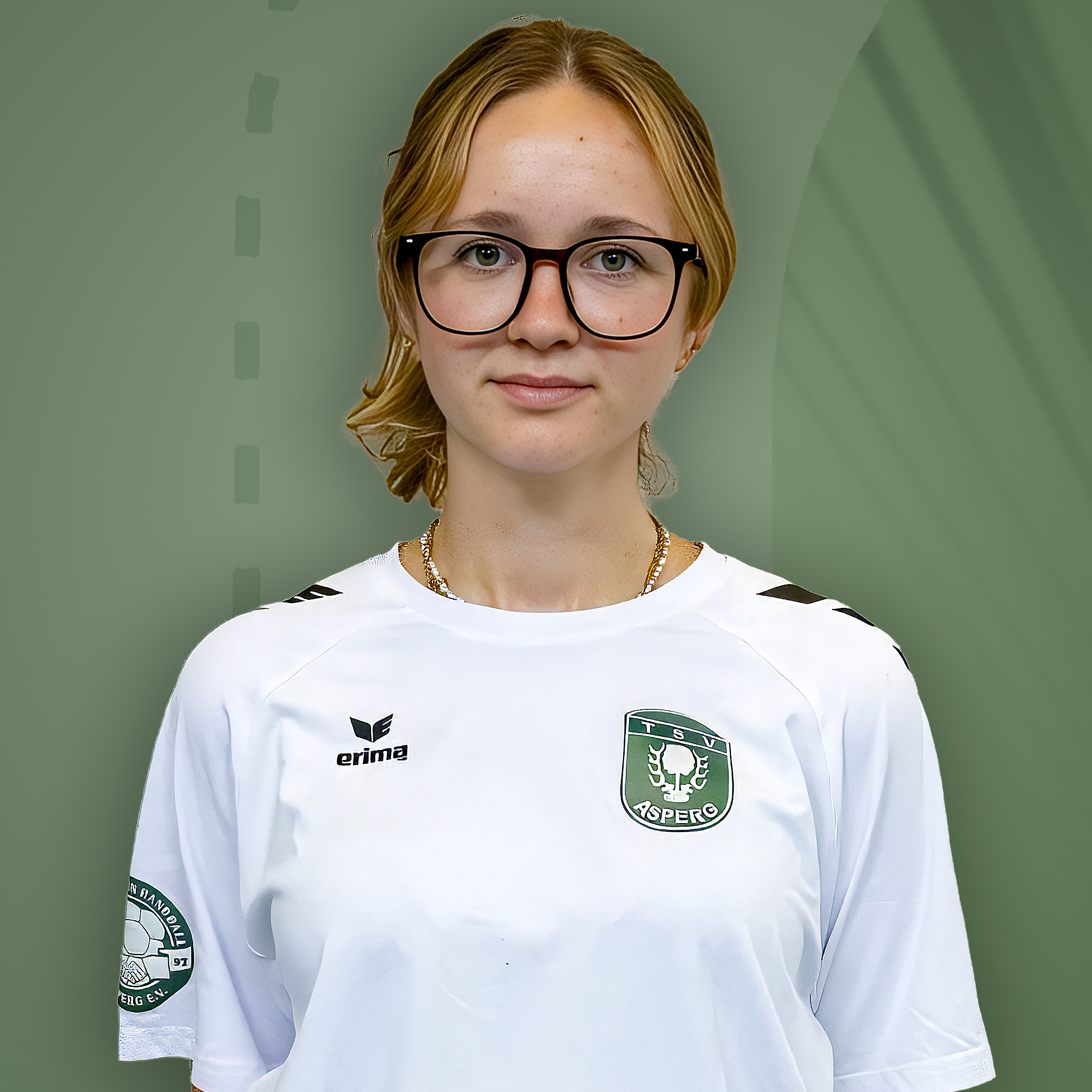 Die Trainerin der F1-Jugend Paula Bauer