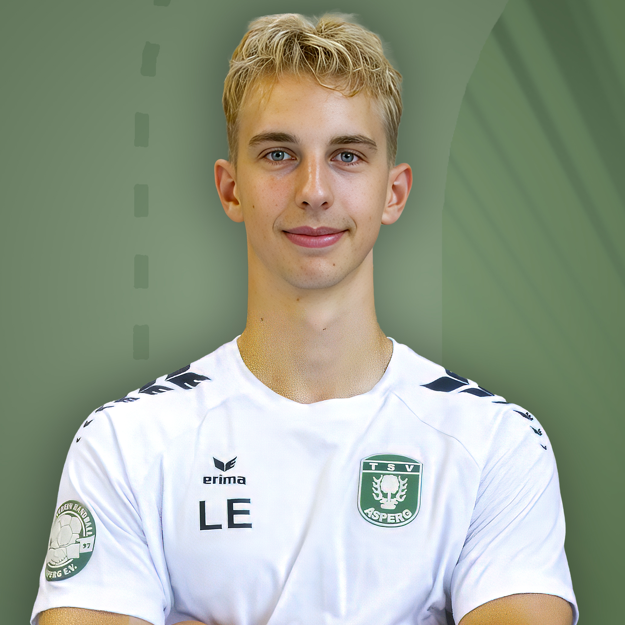 Der Trainer der männlichen B-Jugend Luis Ehmke