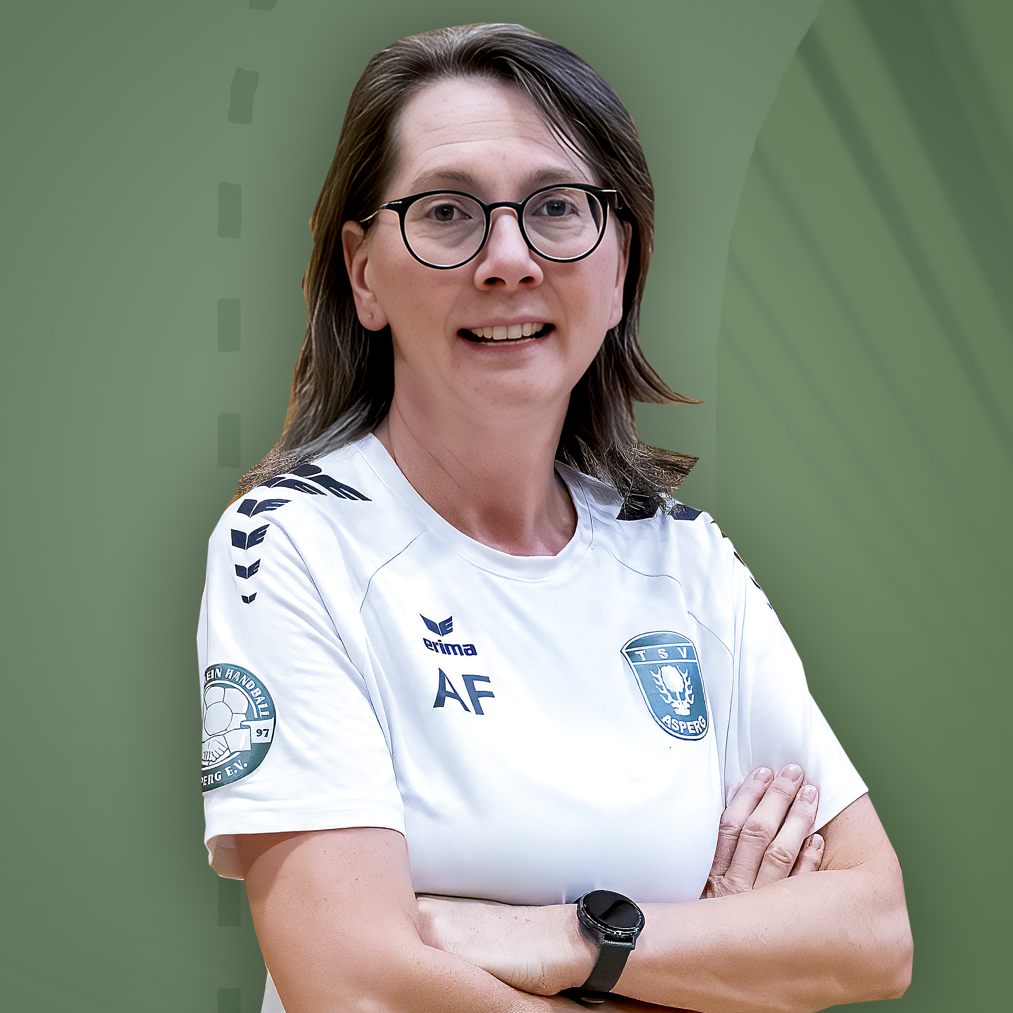 Die Trainerin der Piccolos Anja Fischer
