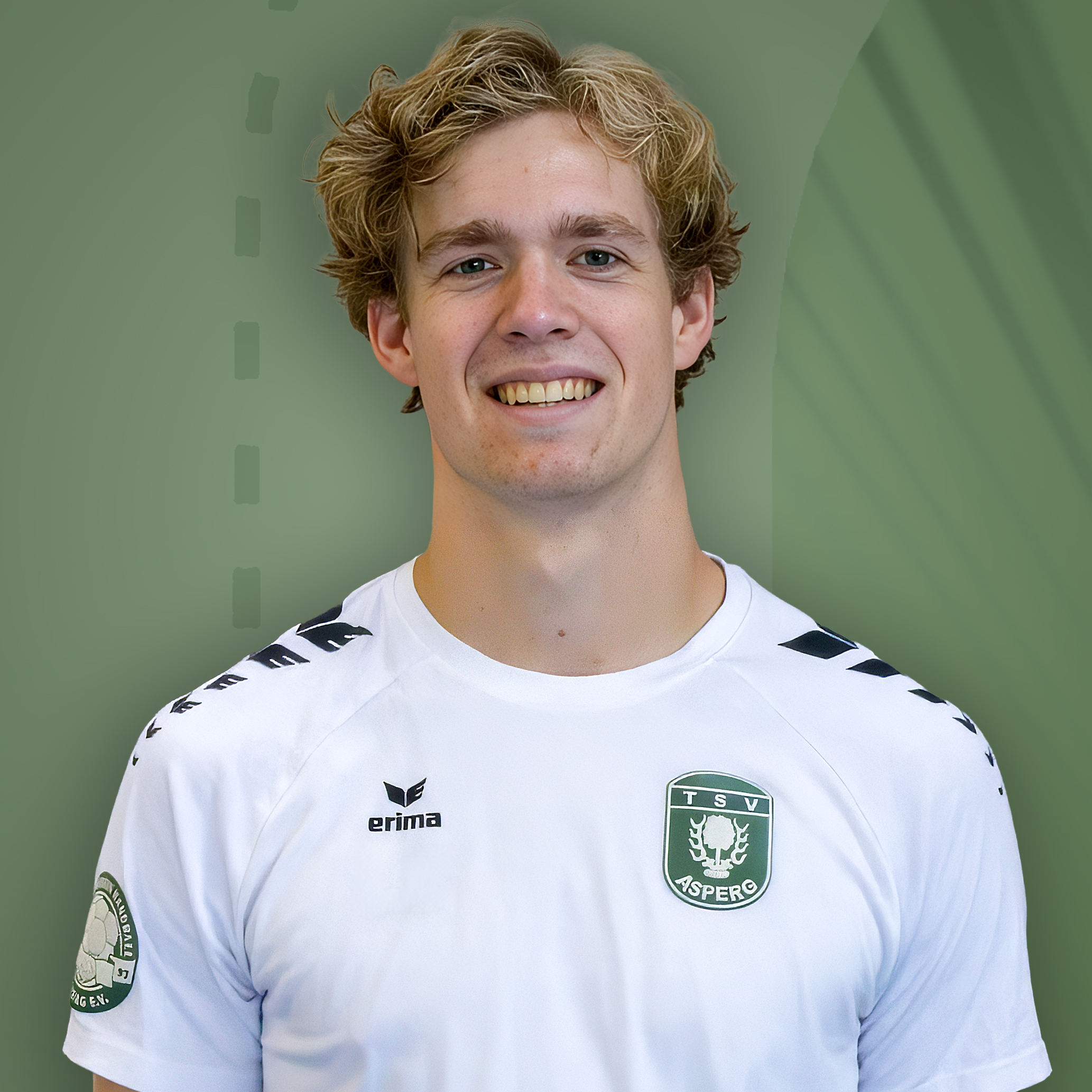 Der Trainer der männlichen C-Jugend Janne Gräbitz