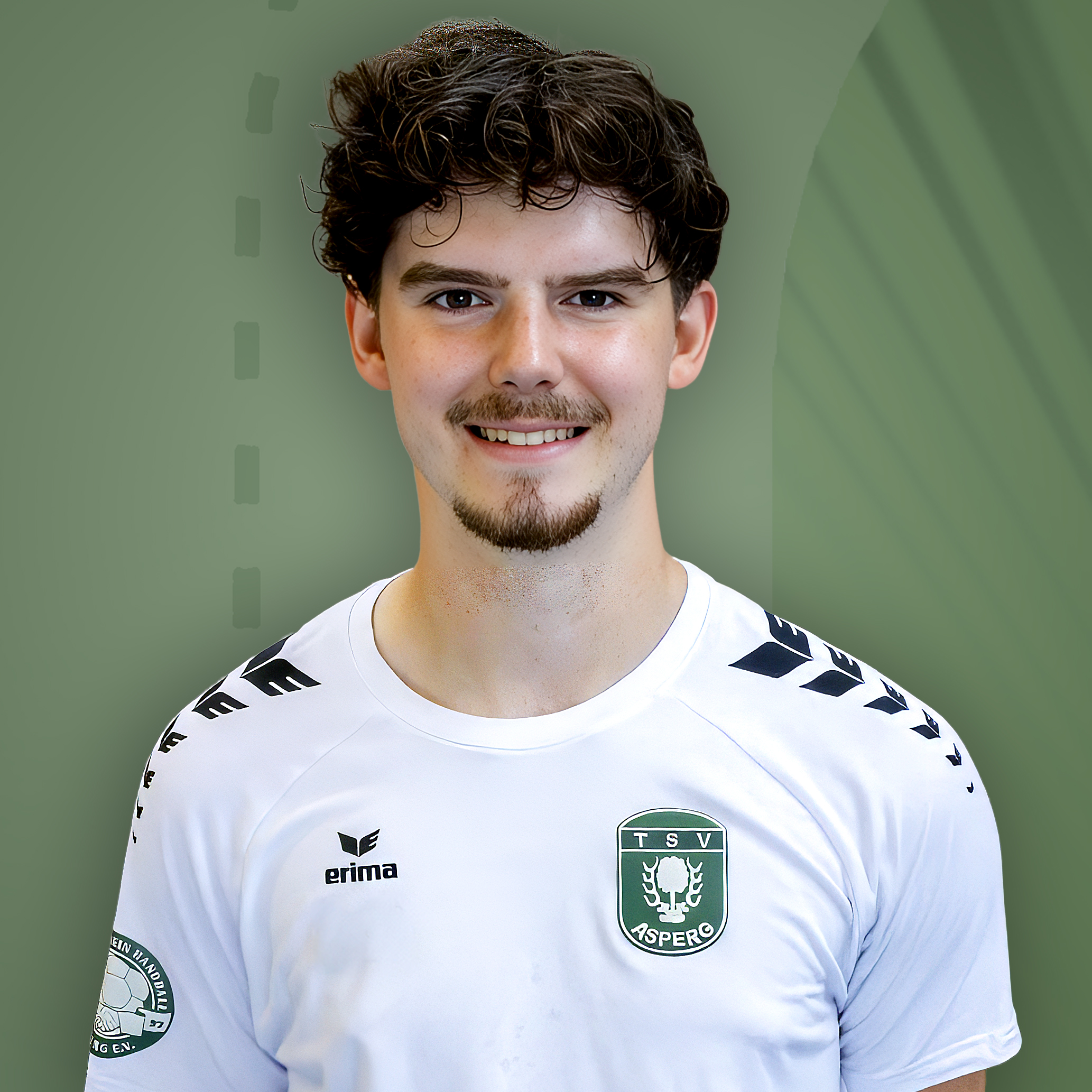Der Trainer der männlichen C-Jugend Levi Haiber