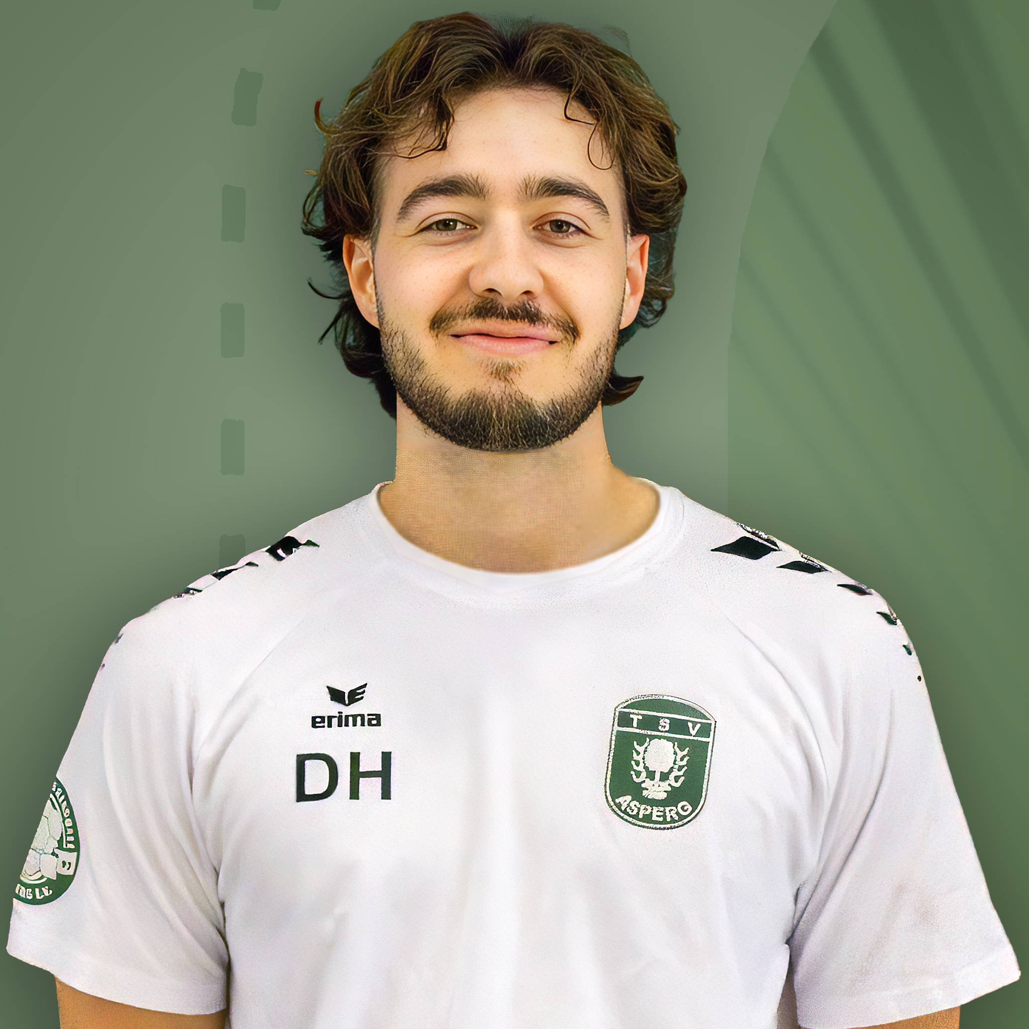 Der Trainer der männlichen A-Jugend David Hollbach