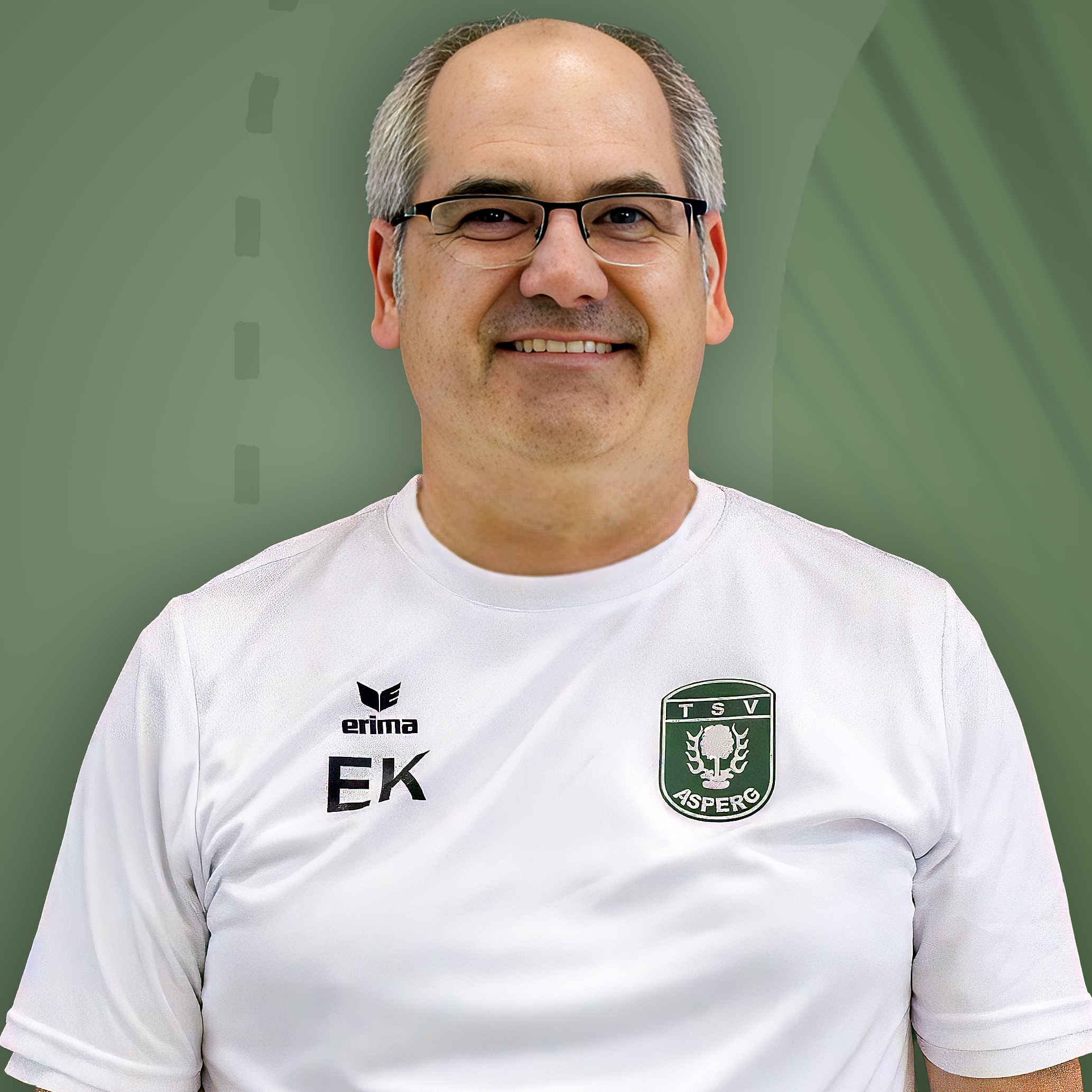 Der Trainer der weiblichen EA-Jugend Edwin Kilast