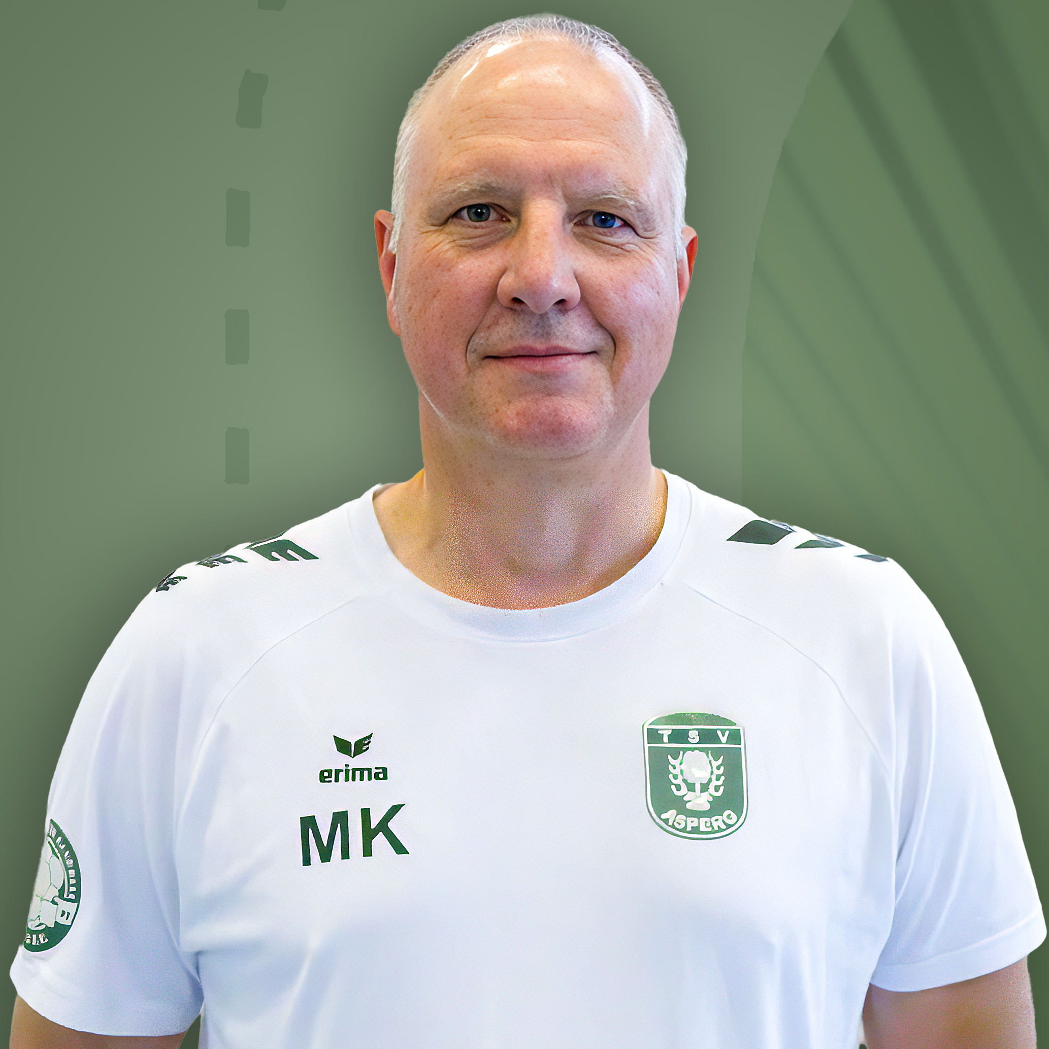 Der Trainer der gemischten D-Jugend Marcus Knorr