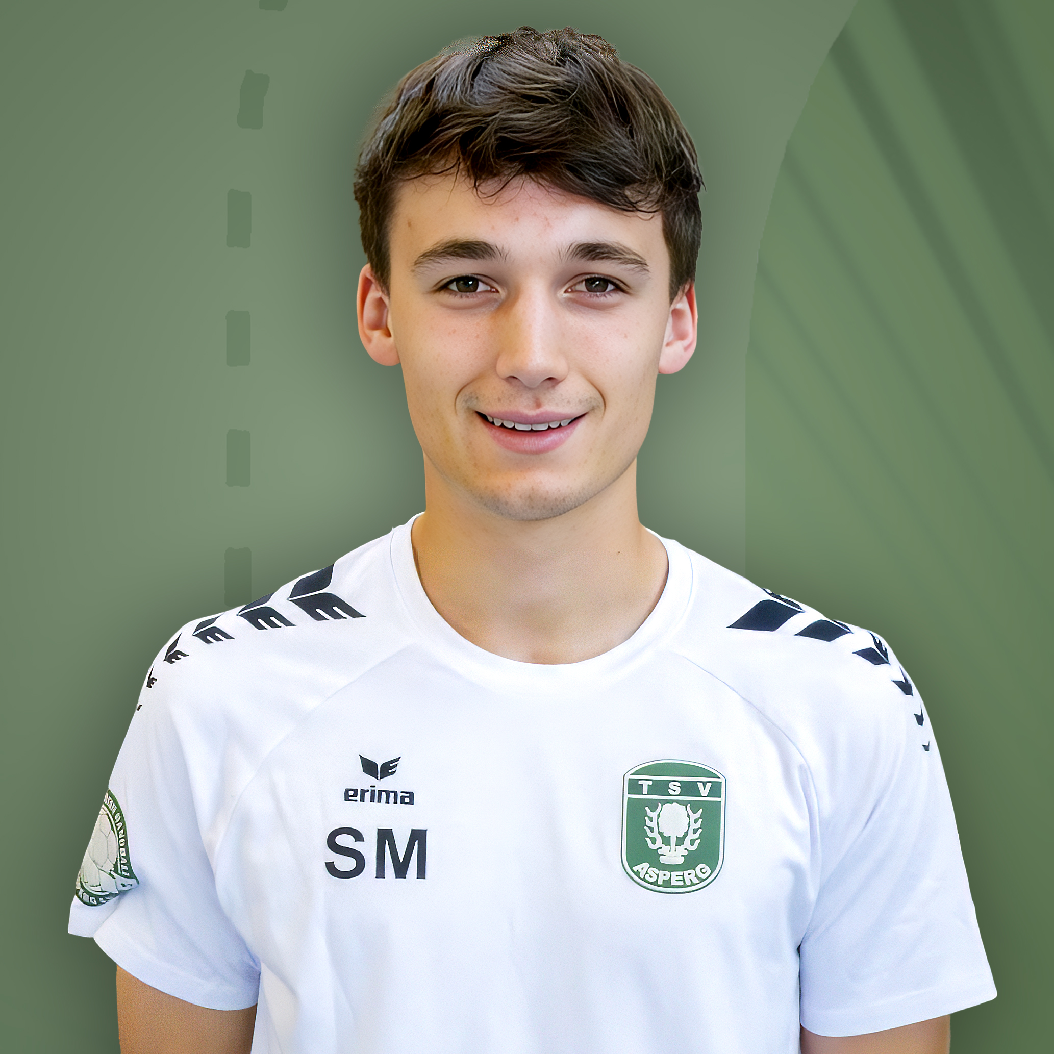 Der Trainer der männlichen B-Jugend Sebastian Margraf