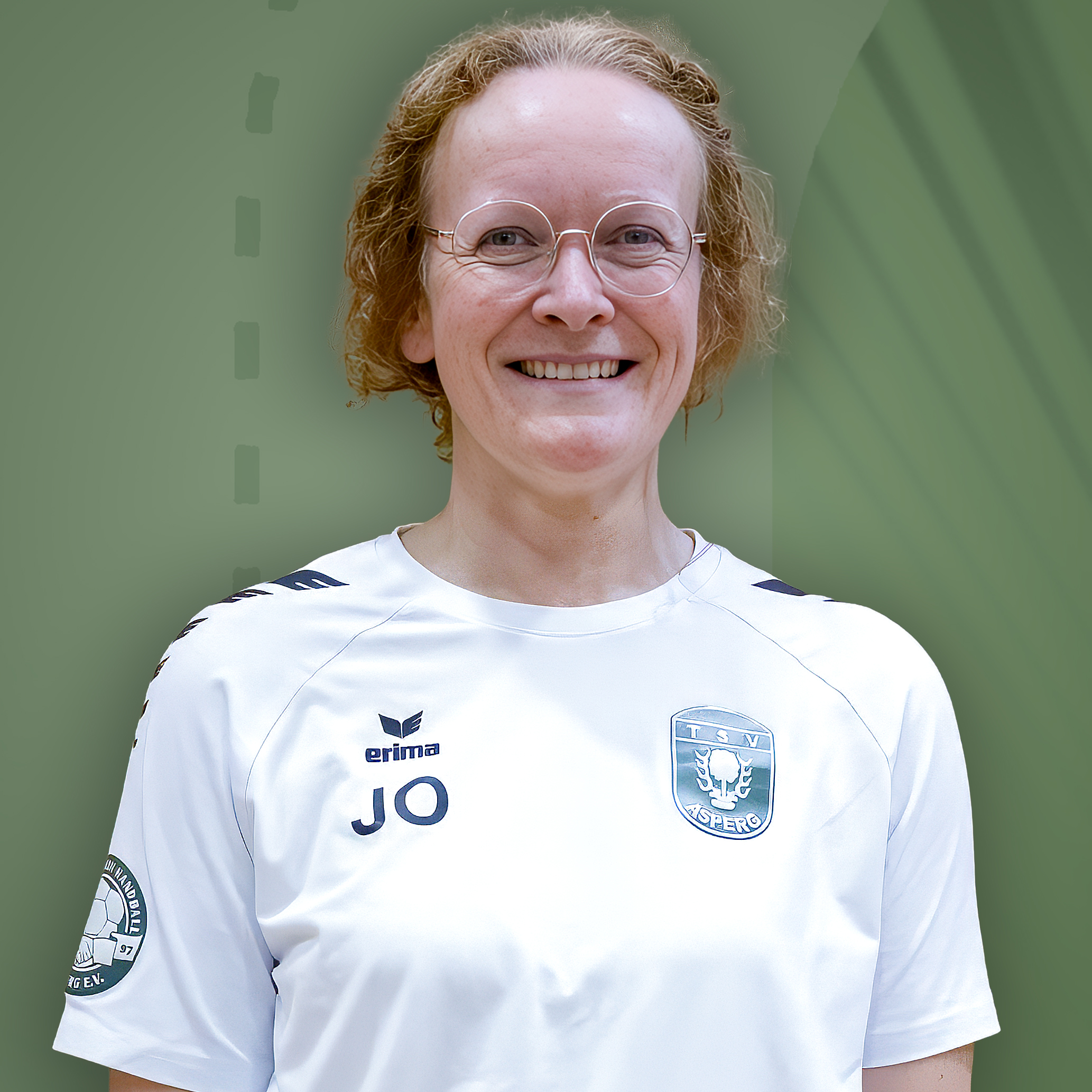 Die Trainerin der Piccolos Jessica Opferkuch