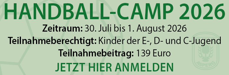 Handball-Camp 2026 | Jetzt hier anmelden