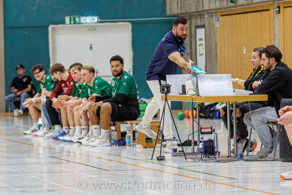25.10.2025 Männer 1 - HA Neckarelz 35:21 | Bild: Mike Matysik (www.portraction.de)