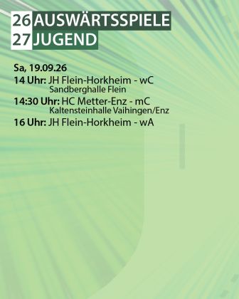 Vorschau Jugend