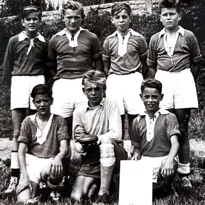 Die B-Jugend aus dem Jahr 1955