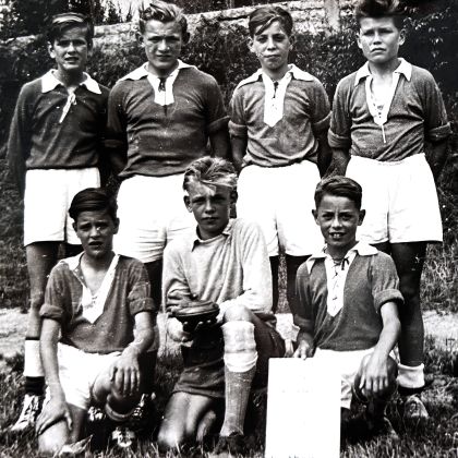 Die B-Jugend aus dem Jahr 1955