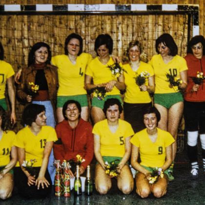 Frauen 1975/76 - Meister der Kreisklasse III