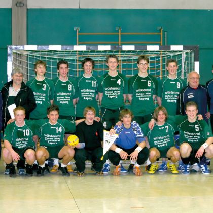 männl. B-Jugend 2005/2006 - Württembergischer Meister