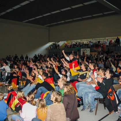 Public-Viewing beim WM-Finale 2007