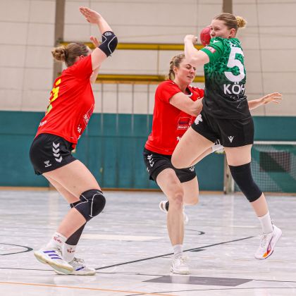 13.12.2025 Frauen 1 – TSG Schwäbisch Hall 24:25 | Bild: Mike Matysik (www.portraction.de)	