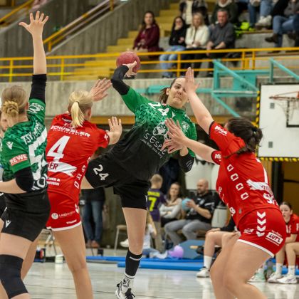 14.03.2026 Frauen 1 – HB Ludwigsburg 3 30:21 | Bild: Mike Matysik (www.portraction.de)