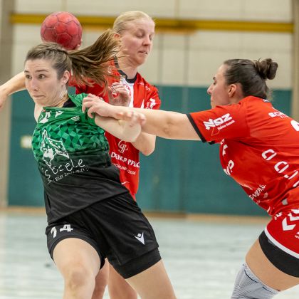 14.03.2026 Frauen 1 – HB Ludwigsburg 3 30:21 | Bild: Mike Matysik (www.portraction.de)