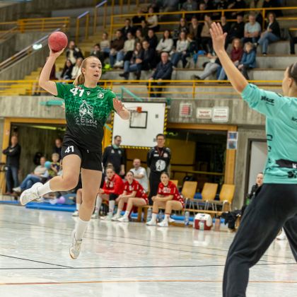 14.03.2026 Frauen 1 – HB Ludwigsburg 3 30:21 | Bild: Mike Matysik (www.portraction.de)