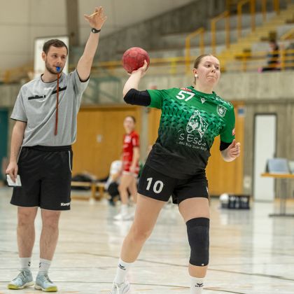 14.03.2026 Frauen 1 – HB Ludwigsburg 3 30:21 | Bild: Mike Matysik (www.portraction.de)
