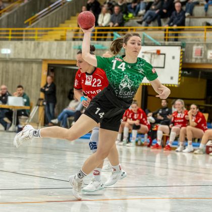 14.03.2026 Frauen 1 – HB Ludwigsburg 3 30:21 | Bild: Mike Matysik (www.portraction.de)