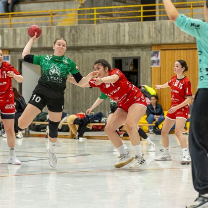 14.03.2026 Frauen 1 – HB Ludwigsburg 3 30:21 | Bild: Mike Matysik (www.portraction.de)