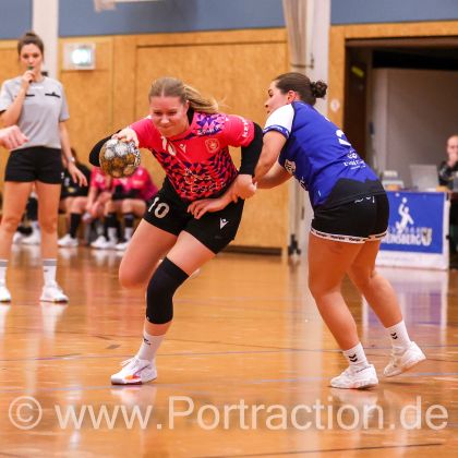 07.12.2025 TSV Weinsberg - Frauen 1 22:21 | Bild: Mike Matysik (www.portraction.de)	