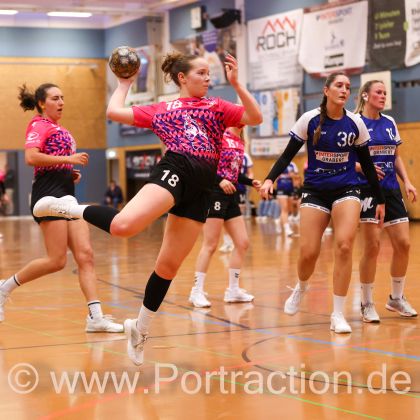 07.12.2025 TSV Weinsberg - Frauen 1 22:21 | Bild: Mike Matysik (www.portraction.de)	