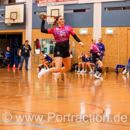 07.12.2025 TSV Weinsberg - Frauen 1 22:21 | Bild: Mike Matysik (www.portraction.de)	