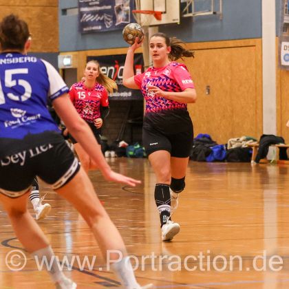 07.12.2025 TSV Weinsberg - Frauen 1 22:21 | Bild: Mike Matysik (www.portraction.de)	