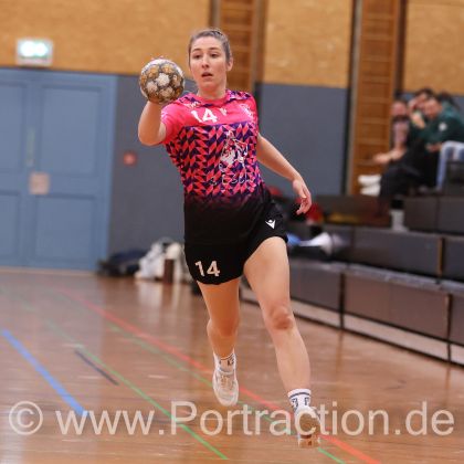 07.12.2025 TSV Weinsberg - Frauen 1 22:21 | Bild: Mike Matysik (www.portraction.de)	