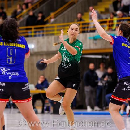 17.01.2026 Frauen 2 – HSG Leudelsbach 34:22 | Bild: Mike Matysik (www.portraction.de)