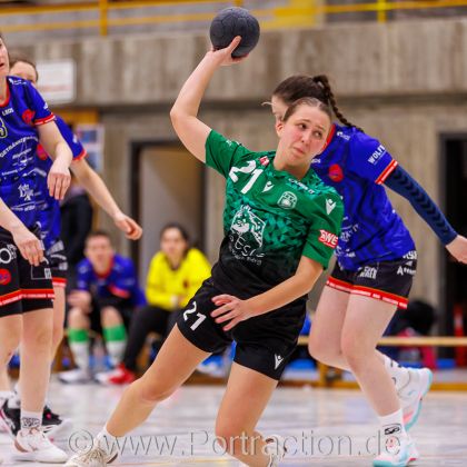 17.01.2026 Frauen 2 – HSG Leudelsbach 34:22 | Bild: Mike Matysik (www.portraction.de)