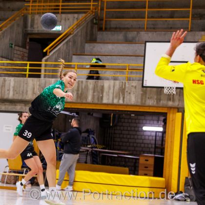 17.01.2026 Frauen 2 – HSG Leudelsbach 34:22 | Bild: Mike Matysik (www.portraction.de)