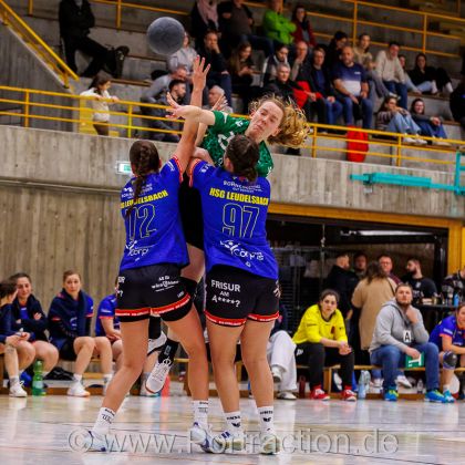 17.01.2026 Frauen 2 – HSG Leudelsbach 34:22 | Bild: Mike Matysik (www.portraction.de)