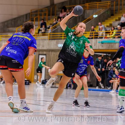 17.01.2026 Frauen 2 – HSG Leudelsbach 34:22 | Bild: Mike Matysik (www.portraction.de)