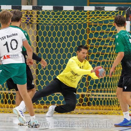 07.11.2025 Männer 1 - TSV Buchen 37:17 | Bild: Mike Matysik (www.portraction.de)
