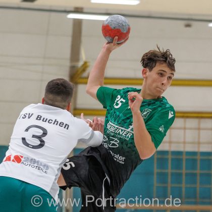 07.11.2025 Männer 1 - TSV Buchen 37:17 | Bild: Mike Matysik (www.portraction.de)