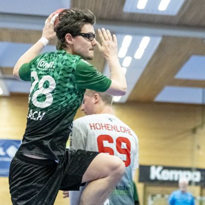 31.01.2026 HSG Hohenlohe - Männer 1 25:22 | Bild: Mike Matysik (www.portraction.de)