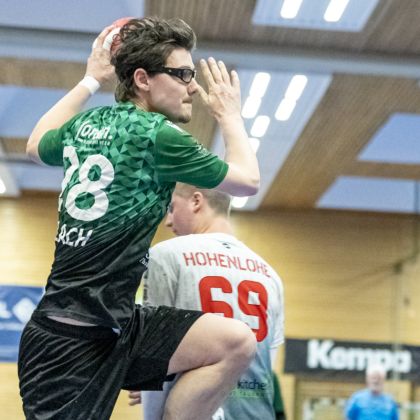 31.01.2026 HSG Hohenlohe - Männer 1 25:22 | Bild: Mike Matysik (www.portraction.de)