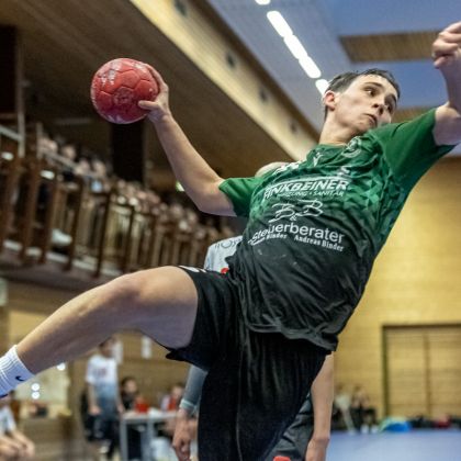 31.01.2026 HSG Hohenlohe - Männer 1 25:22 | Bild: Mike Matysik (www.portraction.de)